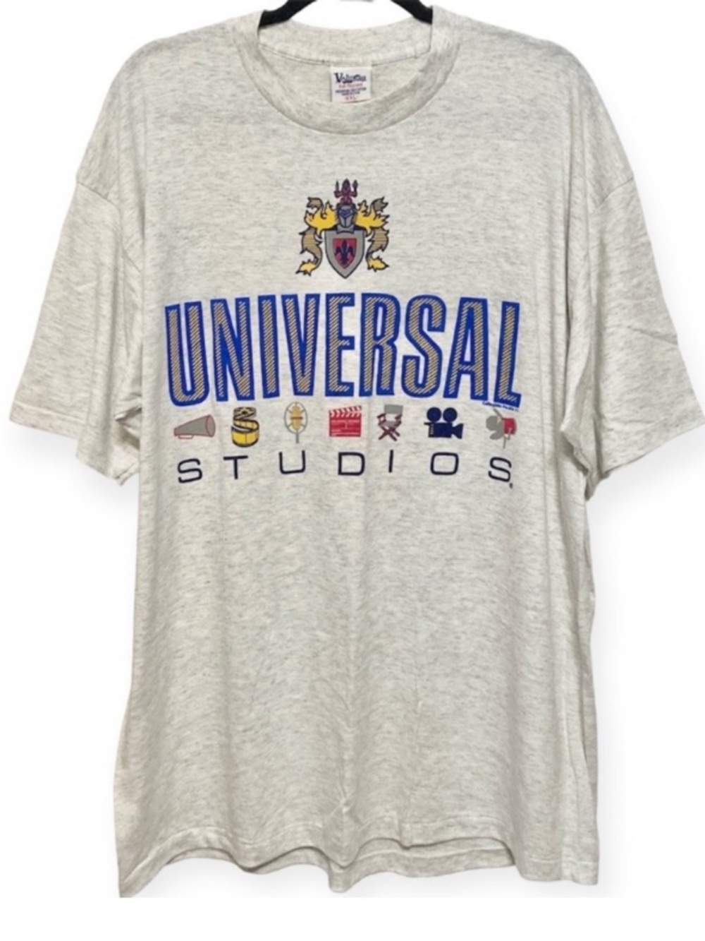 Vintage Universal Studios Single Stitch Graphic T-Shirt Top XXL Volunteer Cotton